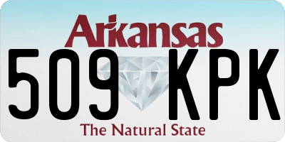 AR license plate 509KPK
