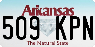 AR license plate 509KPN