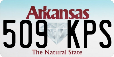 AR license plate 509KPS