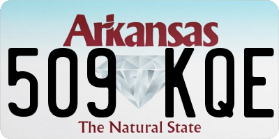 AR license plate 509KQE