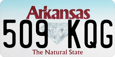 AR license plate 509KQG
