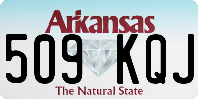 AR license plate 509KQJ