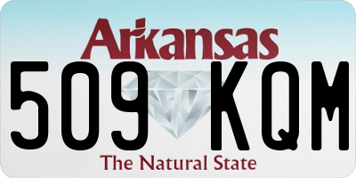 AR license plate 509KQM
