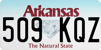 AR license plate 509KQZ