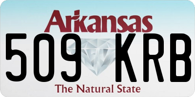 AR license plate 509KRB
