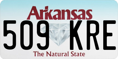 AR license plate 509KRE