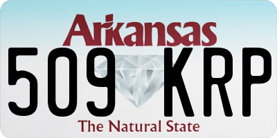 AR license plate 509KRP