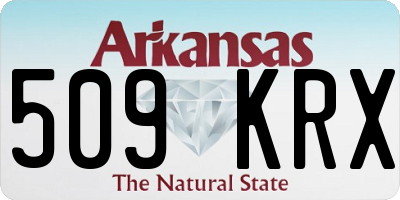 AR license plate 509KRX