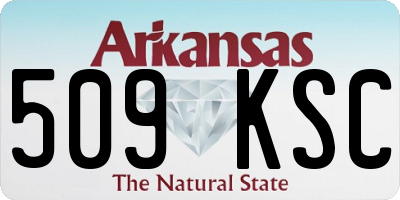 AR license plate 509KSC
