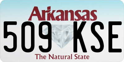 AR license plate 509KSE