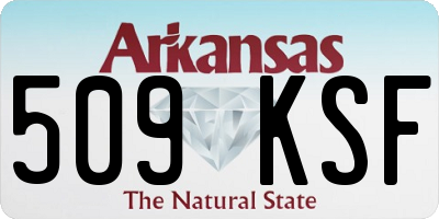 AR license plate 509KSF