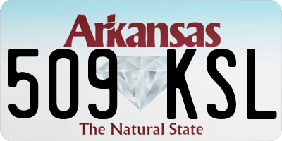 AR license plate 509KSL