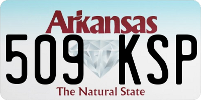 AR license plate 509KSP
