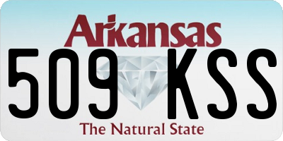 AR license plate 509KSS