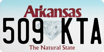 AR license plate 509KTA