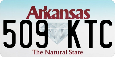 AR license plate 509KTC