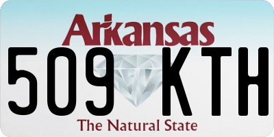 AR license plate 509KTH