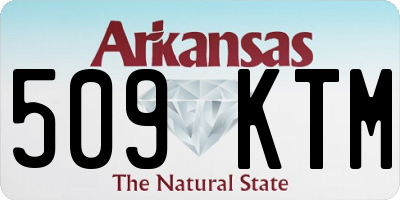 AR license plate 509KTM