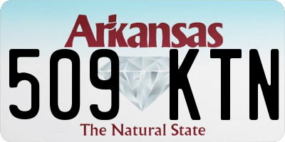 AR license plate 509KTN