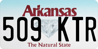 AR license plate 509KTR