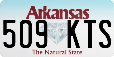 AR license plate 509KTS