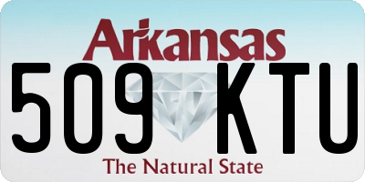 AR license plate 509KTU