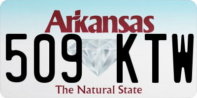 AR license plate 509KTW