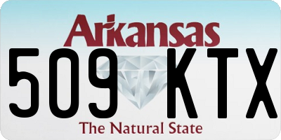 AR license plate 509KTX