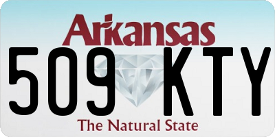 AR license plate 509KTY