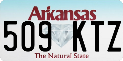 AR license plate 509KTZ