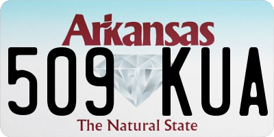 AR license plate 509KUA