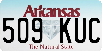 AR license plate 509KUC