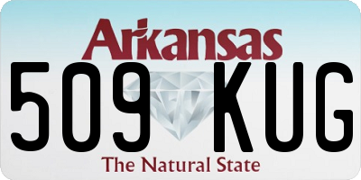 AR license plate 509KUG