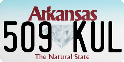 AR license plate 509KUL