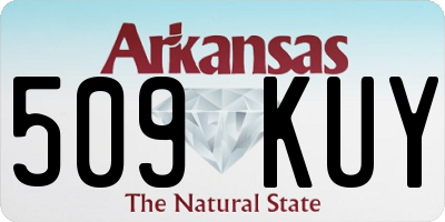 AR license plate 509KUY
