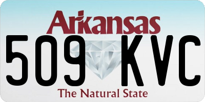 AR license plate 509KVC
