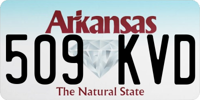 AR license plate 509KVD