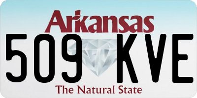 AR license plate 509KVE