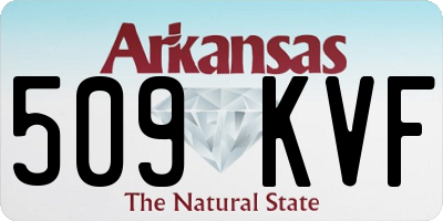 AR license plate 509KVF