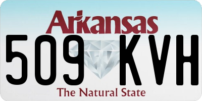 AR license plate 509KVH