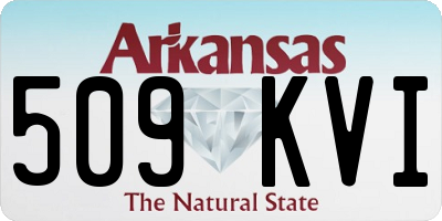 AR license plate 509KVI