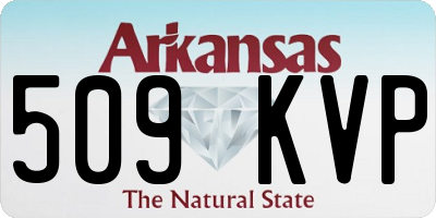 AR license plate 509KVP