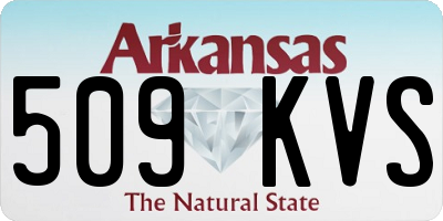 AR license plate 509KVS