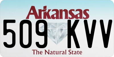 AR license plate 509KVV