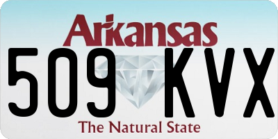 AR license plate 509KVX