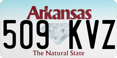 AR license plate 509KVZ