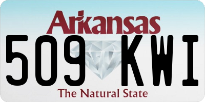 AR license plate 509KWI
