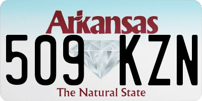 AR license plate 509KZN