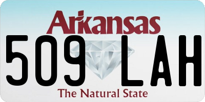AR license plate 509LAH