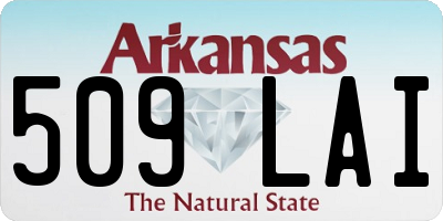 AR license plate 509LAI